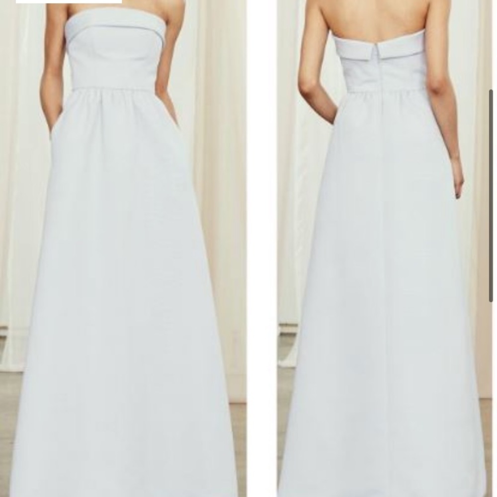 Amsale Rene bridesmaids dress